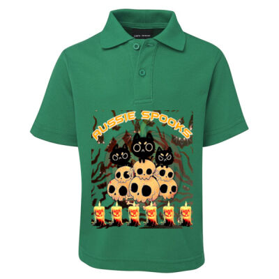 aussie spooks - Kids 210 Polo Thumbnail