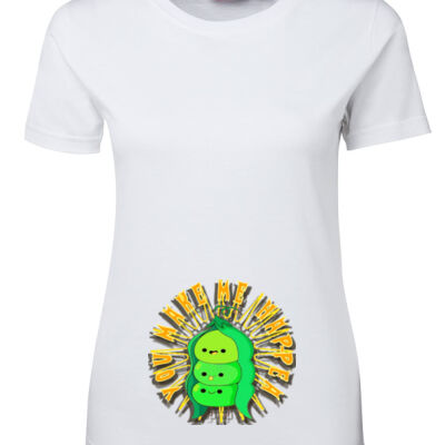  playful pea‑pod trio - Ladies Special Tee Thumbnail