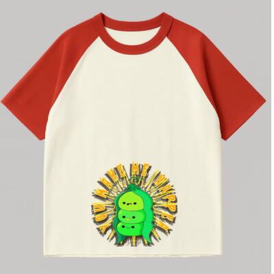  playful pea‑pod trio - Raglan Tee Thumbnail