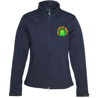  playful pea‑pod trio - Softshell Womens Jacket Thumbnail