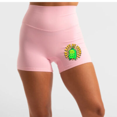  playful pea‑pod trio - Hi-Rise Short 2.0 - Baby Pink Thumbnail