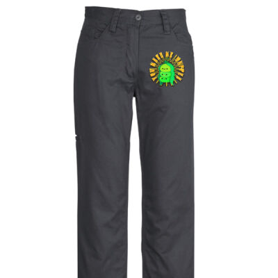  playful pea‑pod trio - Womens Plain Utility Pant Thumbnail