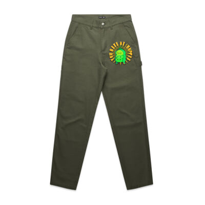  playful pea‑pod trio - Wo's Utility Pants Thumbnail