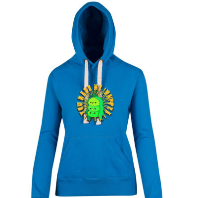  playful pea‑pod trio - Womens & Junior Hoodie Thumbnail