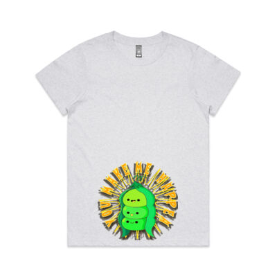  playful pea‑pod trio - Wo's Maple Marle Tee Thumbnail