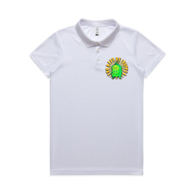  playful pea‑pod trio - Wo's Active Work Polo Thumbnail