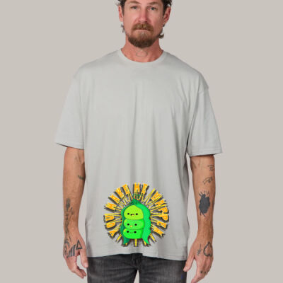  playful pea‑pod trio - Simple Tee ORGANIC - UNISEX  Thumbnail