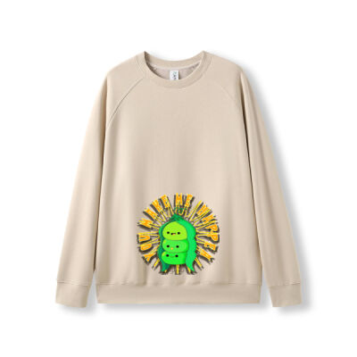  playful pea‑pod trio - Adults Cotton Care Sweatshirt Thumbnail