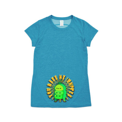  playful pea‑pod trio - Ladies' Challenger 100% polyester Tee Thumbnail