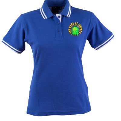  playful pea‑pod trio - GRACE POLO Women's Thumbnail