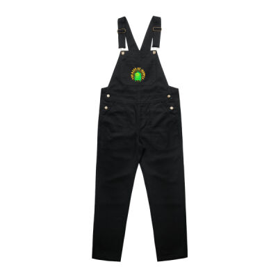  playful pea‑pod trio - Wo's Canvas Overalls Thumbnail