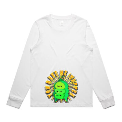  playful pea‑pod trio - Wo's Maple L/S Tee Thumbnail