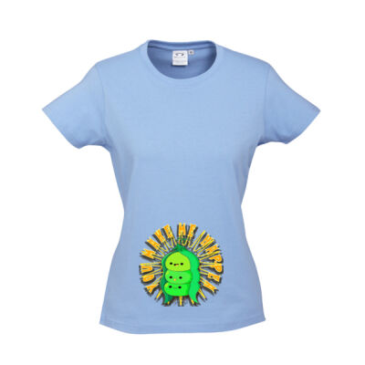  playful pea‑pod trio - Womens Ice Short Sleeve Tee Thumbnail