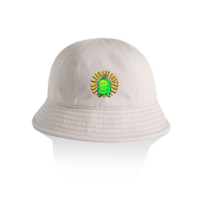  playful pea‑pod trio - Wo's Brim Bucket Hat Thumbnail