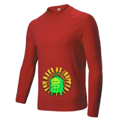  playful pea‑pod trio - Ladies Long Sleeve Rashie Thumbnail