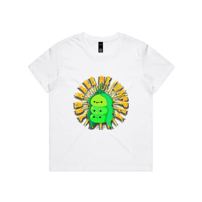  playful pea‑pod trio - Wo's Maple Minus Tee [-8cm] Thumbnail
