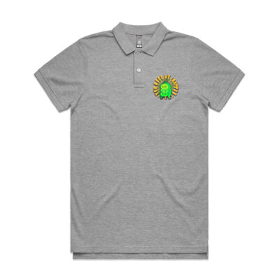  playful pea‑pod trio - Pique Polo Thumbnail