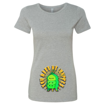  playful pea‑pod trio - Ladies CVC Crew Thumbnail