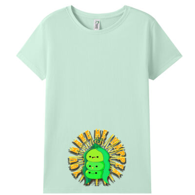  playful pea‑pod trio - Ladies Modern Fit Tee Thumbnail