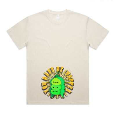  playful pea‑pod trio - Block Oversized Tee Thumbnail
