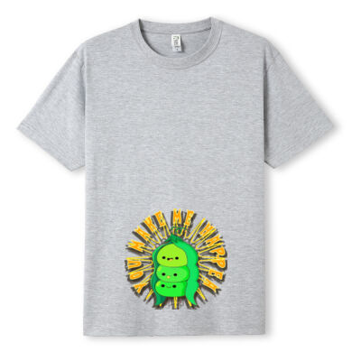 playful pea‑pod trio - Unisex Modern Fit Tee Thumbnail