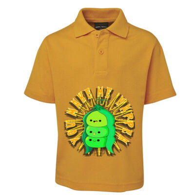  playful pea‑pod trio - Kids 210 Polo Thumbnail