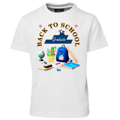 ultimate Back-to-School aesthetic - Podium Kids Poly Tee Thumbnail