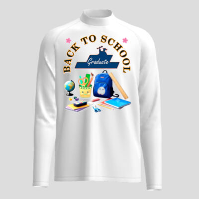 ultimate Back-to-School aesthetic - Kids Long Sleeve Rashie Thumbnail