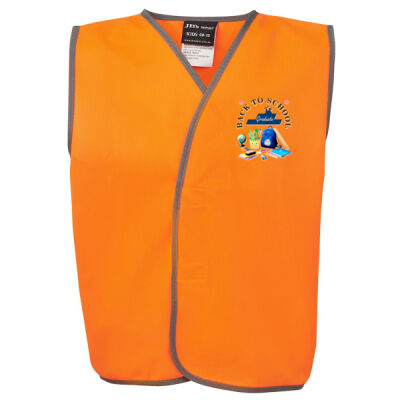 ultimate Back-to-School aesthetic - Kids Hi Vis Safety Vest Thumbnail