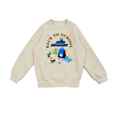ultimate Back-to-School aesthetic - Kids' Cotton Care Sweatshirts Thumbnail