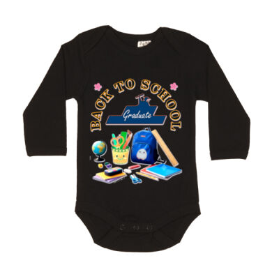 ultimate Back-to-School aesthetic - Long Sleeve Bodysuit Thumbnail