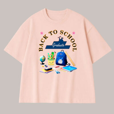 ultimate Back-to-School aesthetic - Youth Slouch Tee - Acid Wash Thumbnail