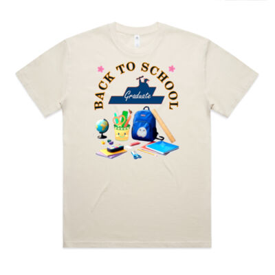 ultimate Back-to-School aesthetic - Block Oversized Tee Thumbnail