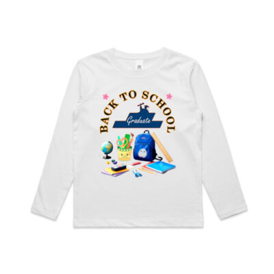 ultimate Back-to-School aesthetic - Kids Staple Longsleeve Tee Thumbnail