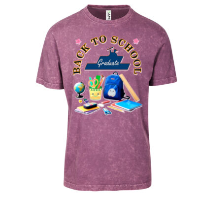 ultimate Back-to-School aesthetic - Kid's Stone Wash Tee Thumbnail