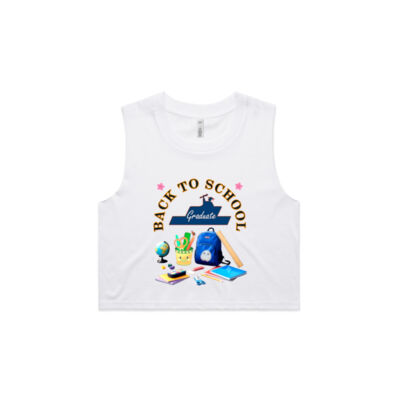 ultimate Back-to-School aesthetic - Crop Tank Thumbnail