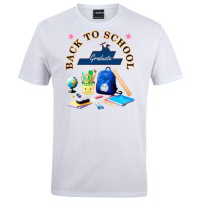 ultimate Back-to-School aesthetic - Adults Podium Poly Tee Thumbnail