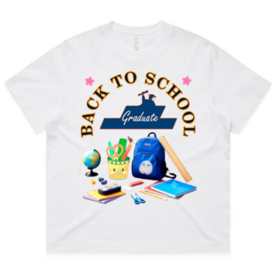 ultimate Back-to-School aesthetic - Wo's Box Tee Thumbnail