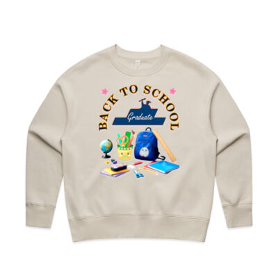 ultimate Back-to-School aesthetic - Womens Relax Crew Thumbnail