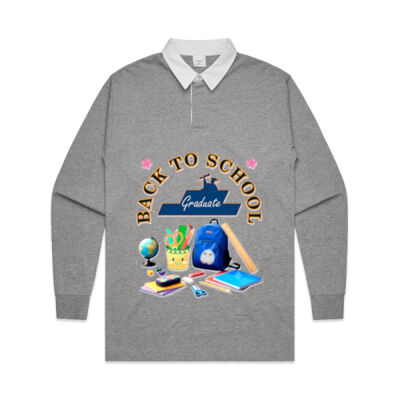 ultimate Back-to-School aesthetic - Mens Rugby Jersey Thumbnail
