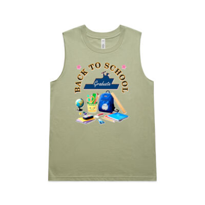 ultimate Back-to-School aesthetic - Wo's Upside Tank Thumbnail