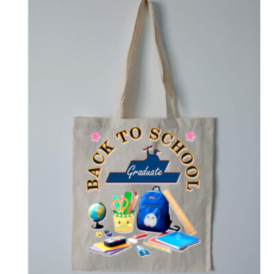 ultimate Back-to-School aesthetic - Budget Calico Tote Bag Thumbnail
