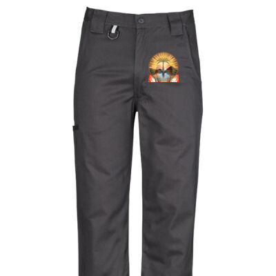 Tropical Flamingo Heart Sunset Merch - Mens Plain Utility Pant Thumbnail