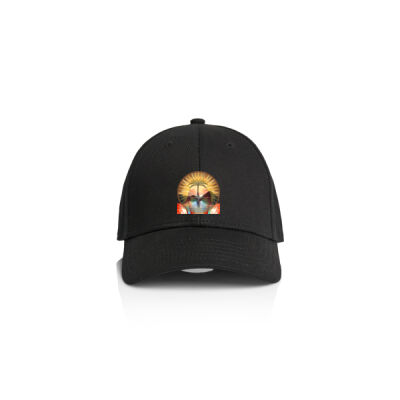 Tropical Flamingo Heart Sunset Merch - Icon Kids Cap Thumbnail