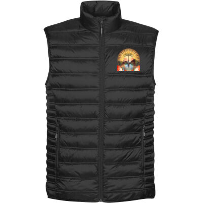 Tropical Flamingo Heart Sunset Merch - Men's Basecamp Thermal Vest Thumbnail