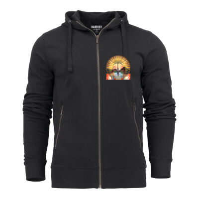 Tropical Flamingo Heart Sunset Merch - Duke Men's Hoody  Thumbnail