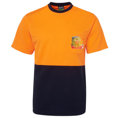 Funny cat illustration with coffee and sunburst - Mens Special Tee - HV Trad-Tshirt  Thumbnail