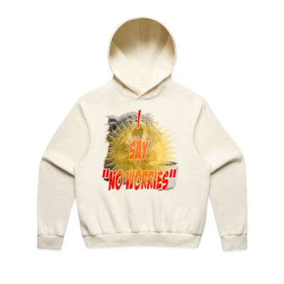 Funny cat illustration with coffee and sunburst - Mens Special Tee - Box Minus Hood [-4cm] Thumbnail