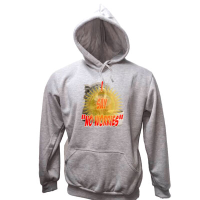 Funny cat illustration with coffee and sunburst - Mens Special Tee - Unisex Adults Pull Over Hoodie Thumbnail