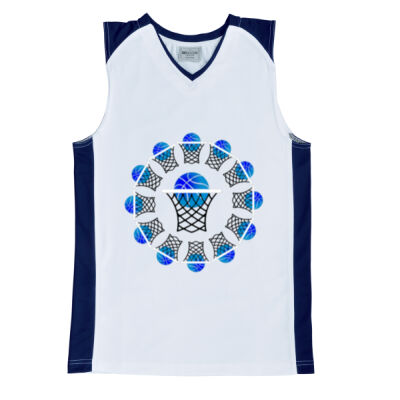 The Basketball Orbit - Mens Basketball Singlet Thumbnail